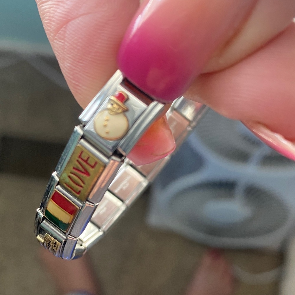 Italian bracelet charms
